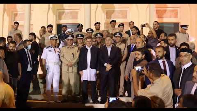 إفطار رئيس حكومة الوحدة الوطنية بقصر الخلد مع عميد وأعضاء بلدية طرابلس المركز