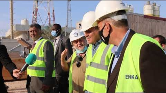 رئيس حكومة الوحدة الوطنية يتفقد مشروع محطة غرب طرابلس الاستعجالي