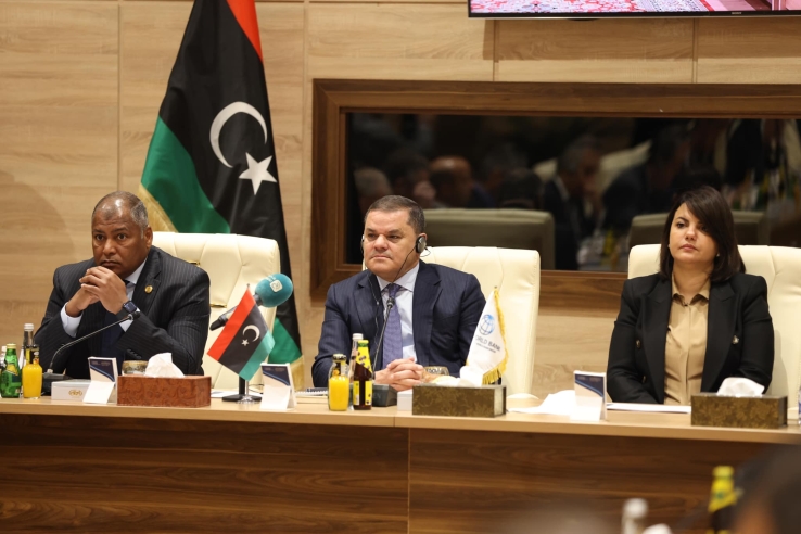 رئيس الوزراء عبدالحميد الدبيبة، يشارك في أعمال منتدى شركاء التنمية المنعقد تحت شعار "الحكم المحلي وتنمية البلديات"